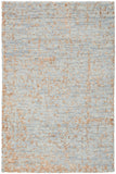 nourison luna lun01 blue mocha rug