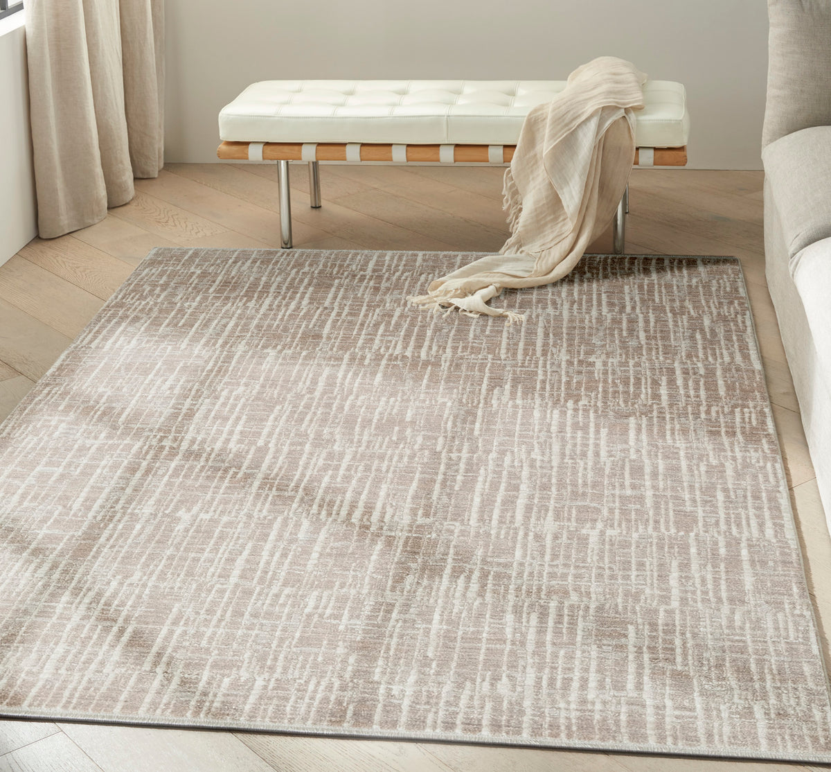 nourison ck079 notes not05 ivory grey rug