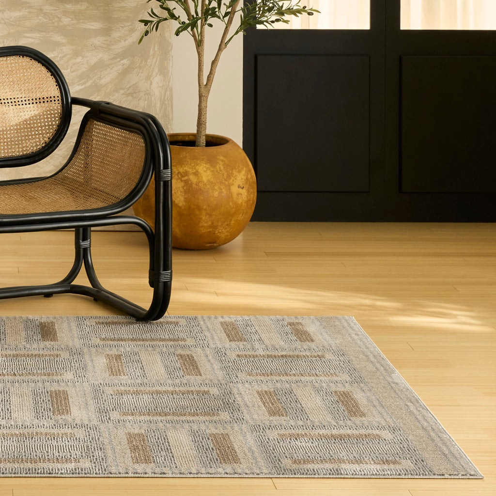 nourison nordic nrc11 grey multicolor rug