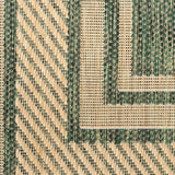 nourison horizon indoor outdoor hoz03 green rug