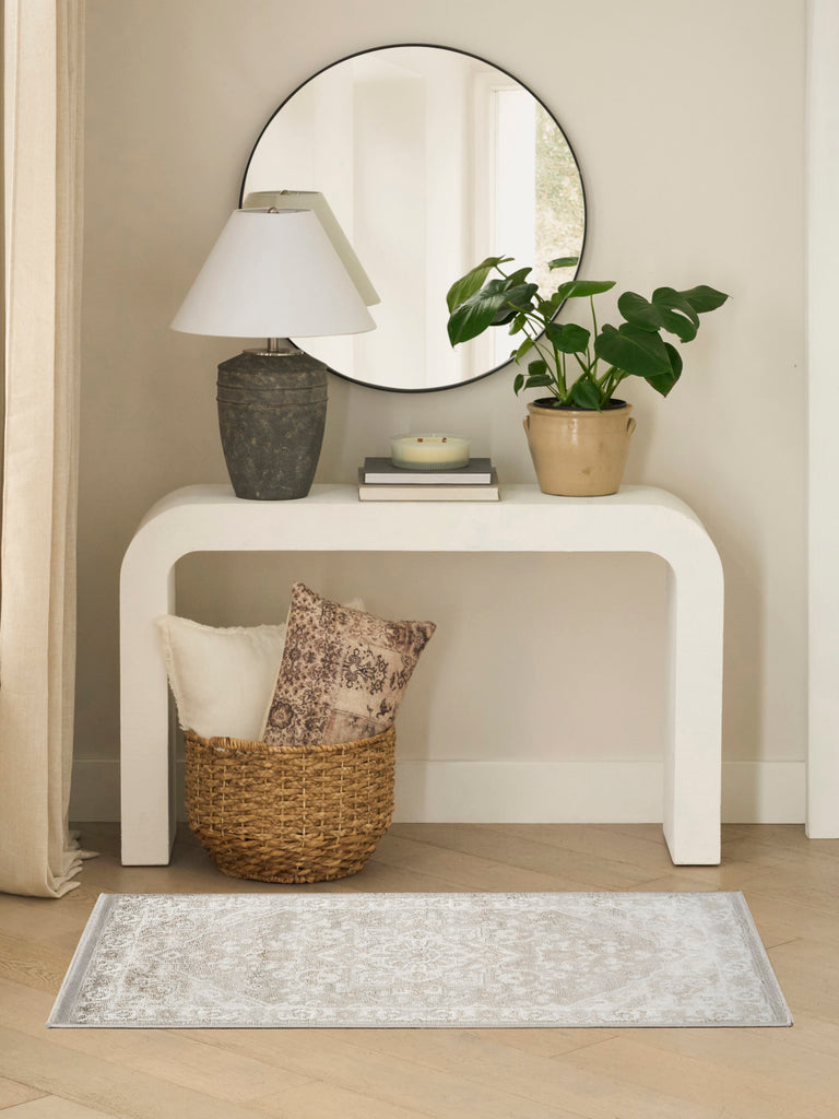 nourison dekor dek08 light grey rug