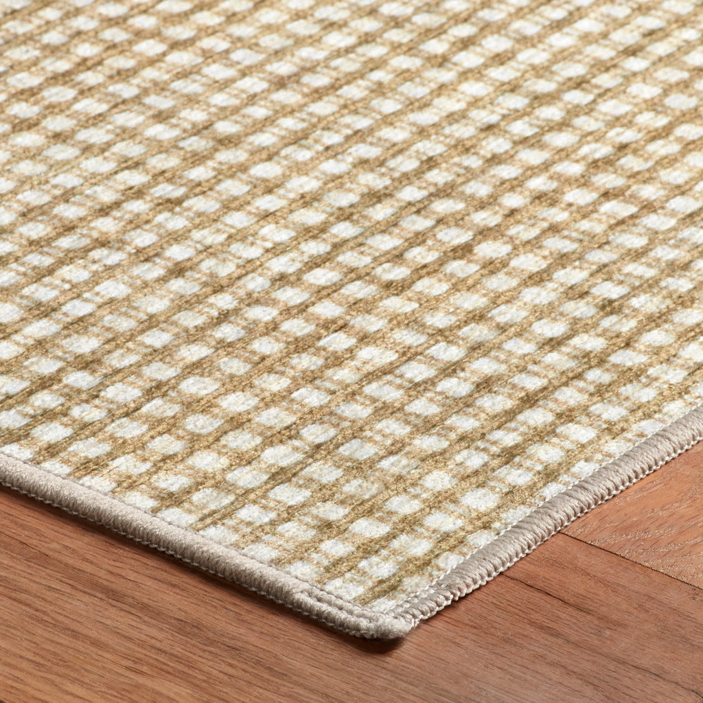 dash albert hartley da2320 natural machine washable polyester rug