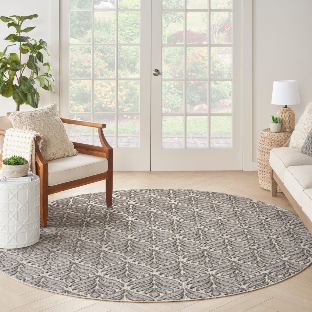 nourison aloha alh35 charcoal rug