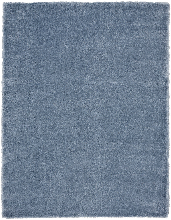 nourison dreamy shag drs05 light blue rug