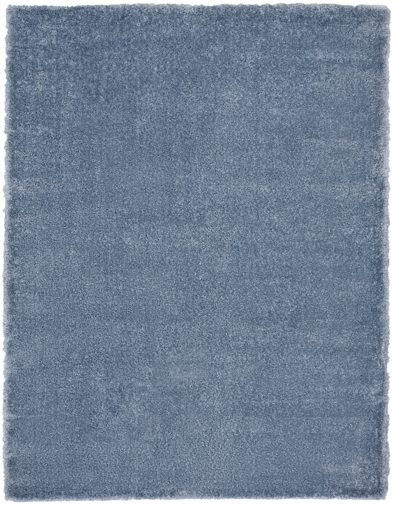 nourison dreamy shag drs05 light blue rug