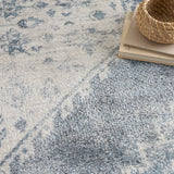 nourison astra machine washable asw11 blue ivory rug