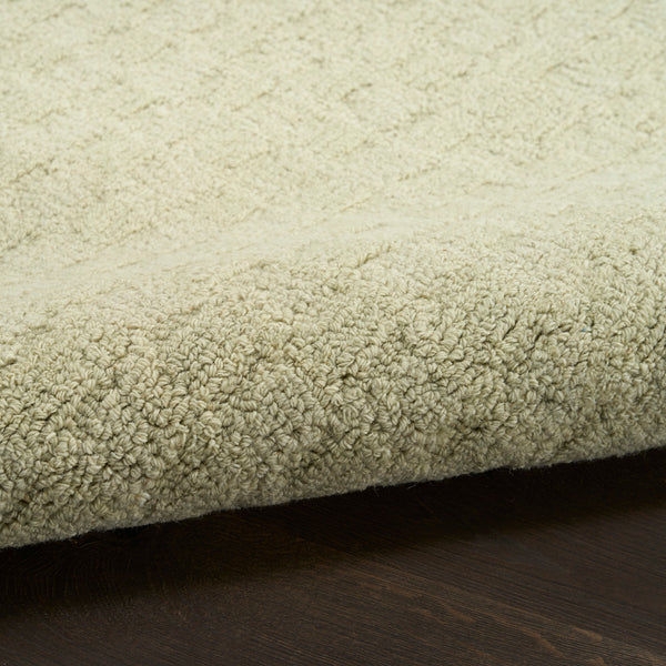 nourison pure grids pgr01 light green rug