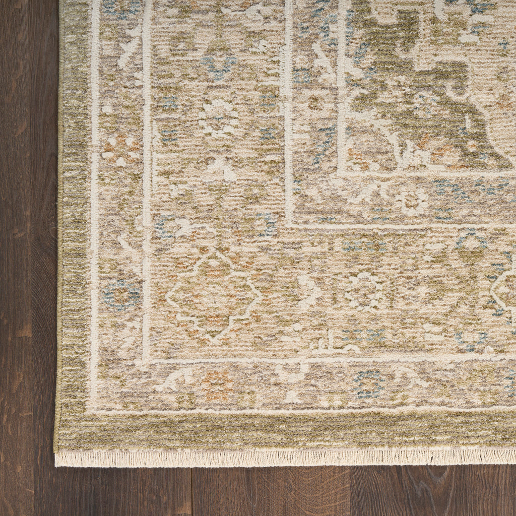 nourison retreat ret02 green rug