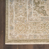 nourison retreat ret02 green rug