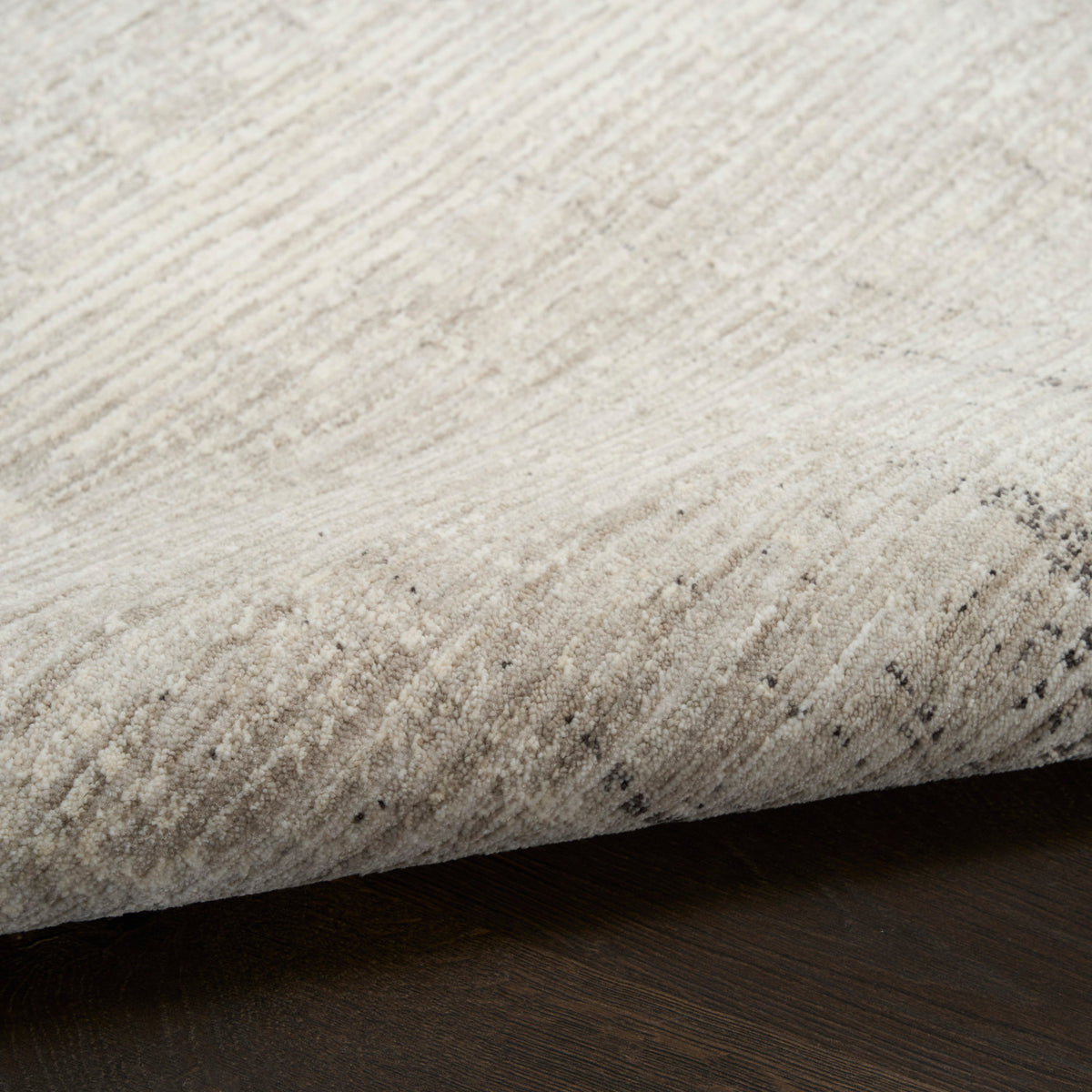 nourison ck079 notes not06 ivory charcoal rug