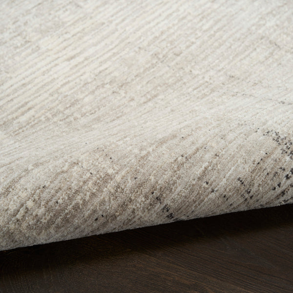 nourison ck079 notes not06 ivory charcoal rug