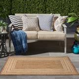 nourison horizon indoor outdoor hoz03 natural rug