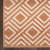 nourison care free caf03 copper rug