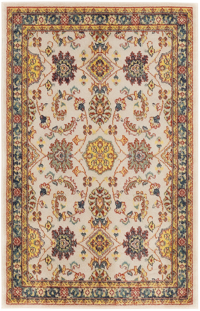 nourison nourison essentials nre05 ivory gold rug