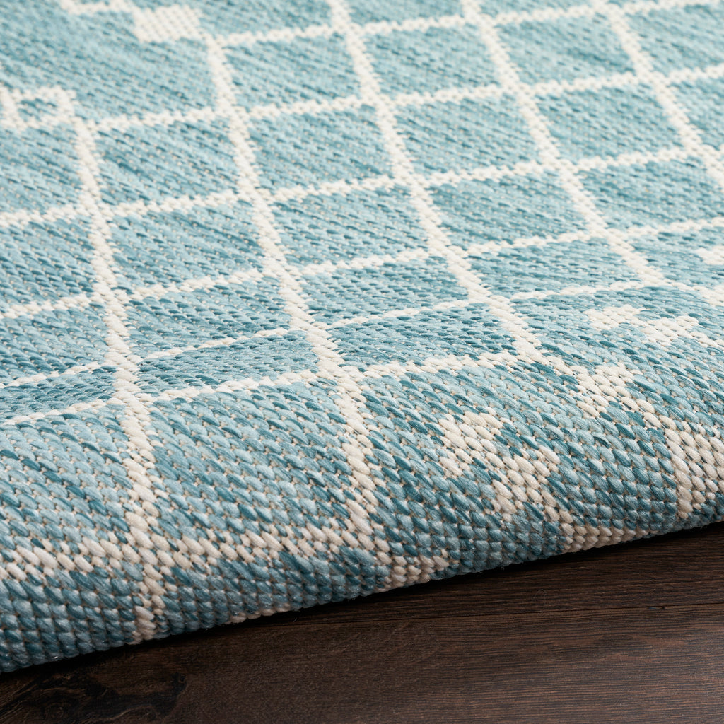 nourison positano pos02 aqua rug