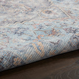nourison new concept washables sr104 light grey blue rug