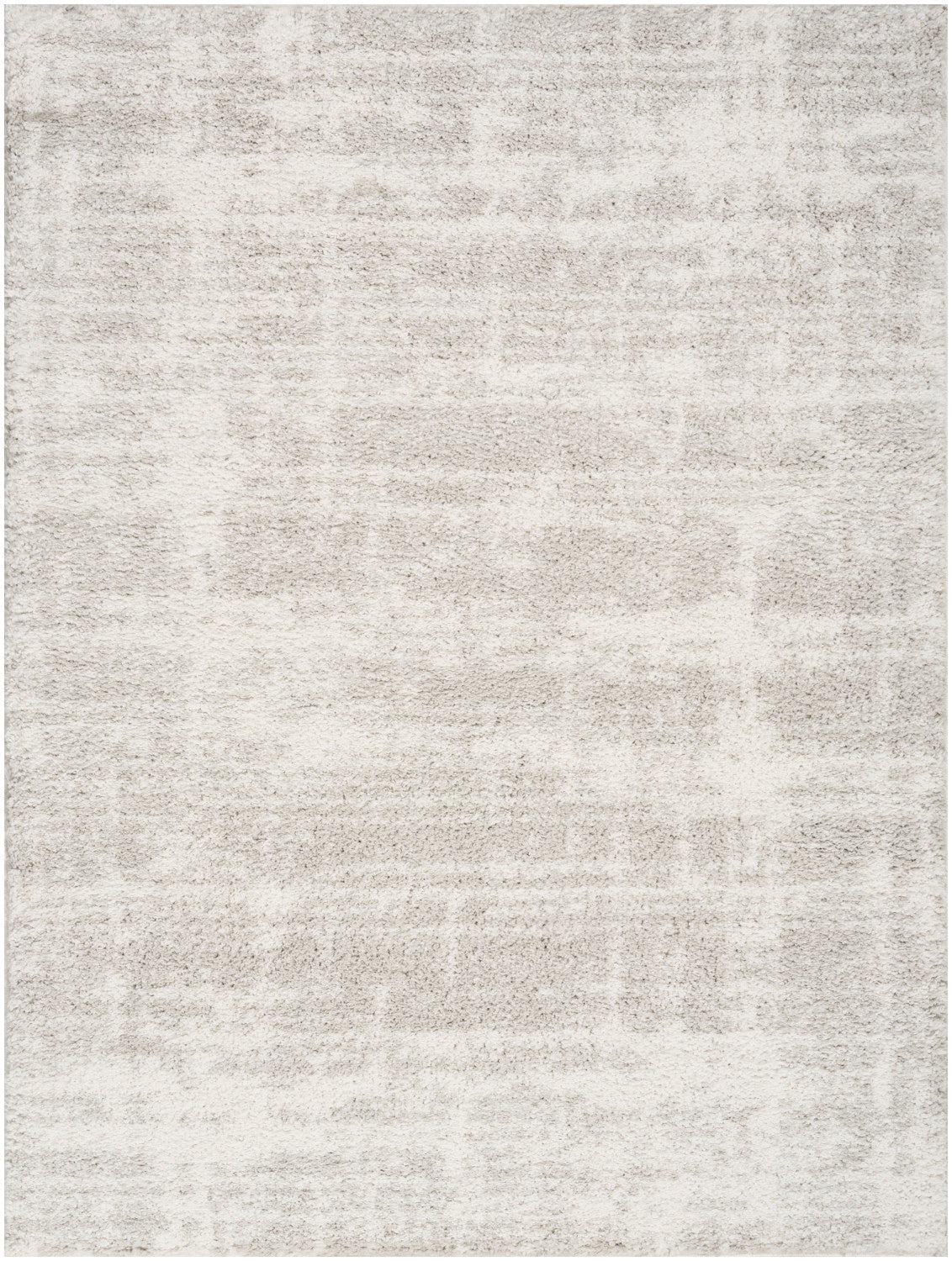 nourison modern shag mmd04 ivory grey rug