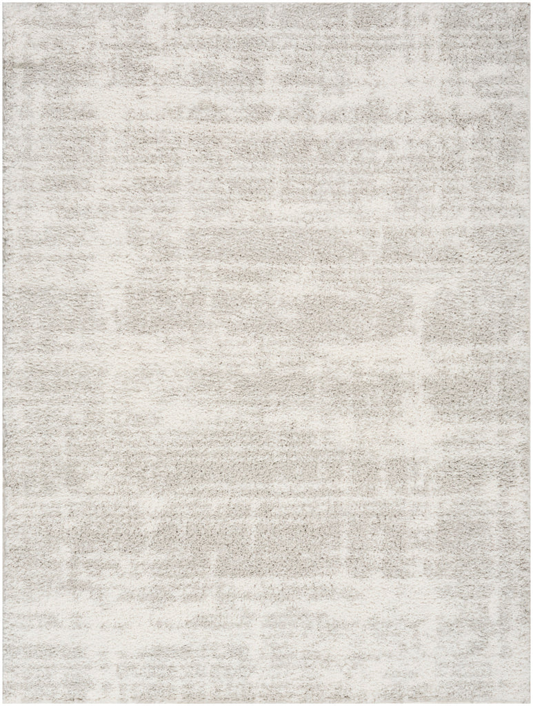 nourison modern shag mmd04 ivory grey rug
