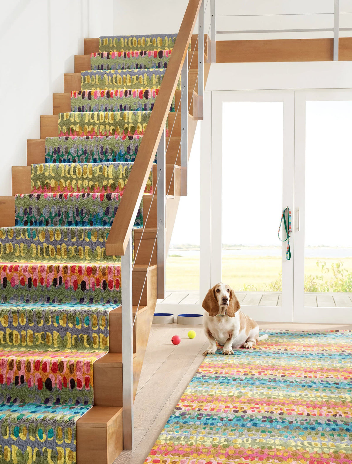 dash albert paint chip da552 multi rug
