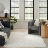 nourison modern comfort mnc03 ivory grey rug