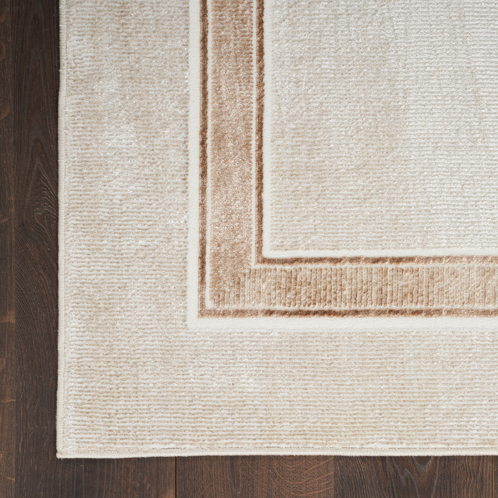 nourison glitz glz08 ivory cream rug