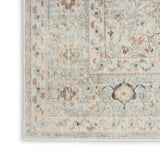 nourison oushak home ous02 light grey rug