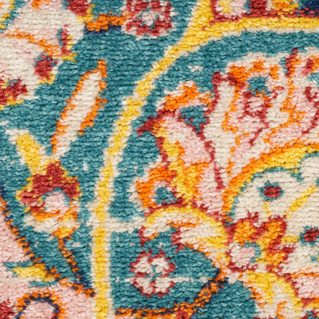 nourison passion psn22 navy multicolor rug