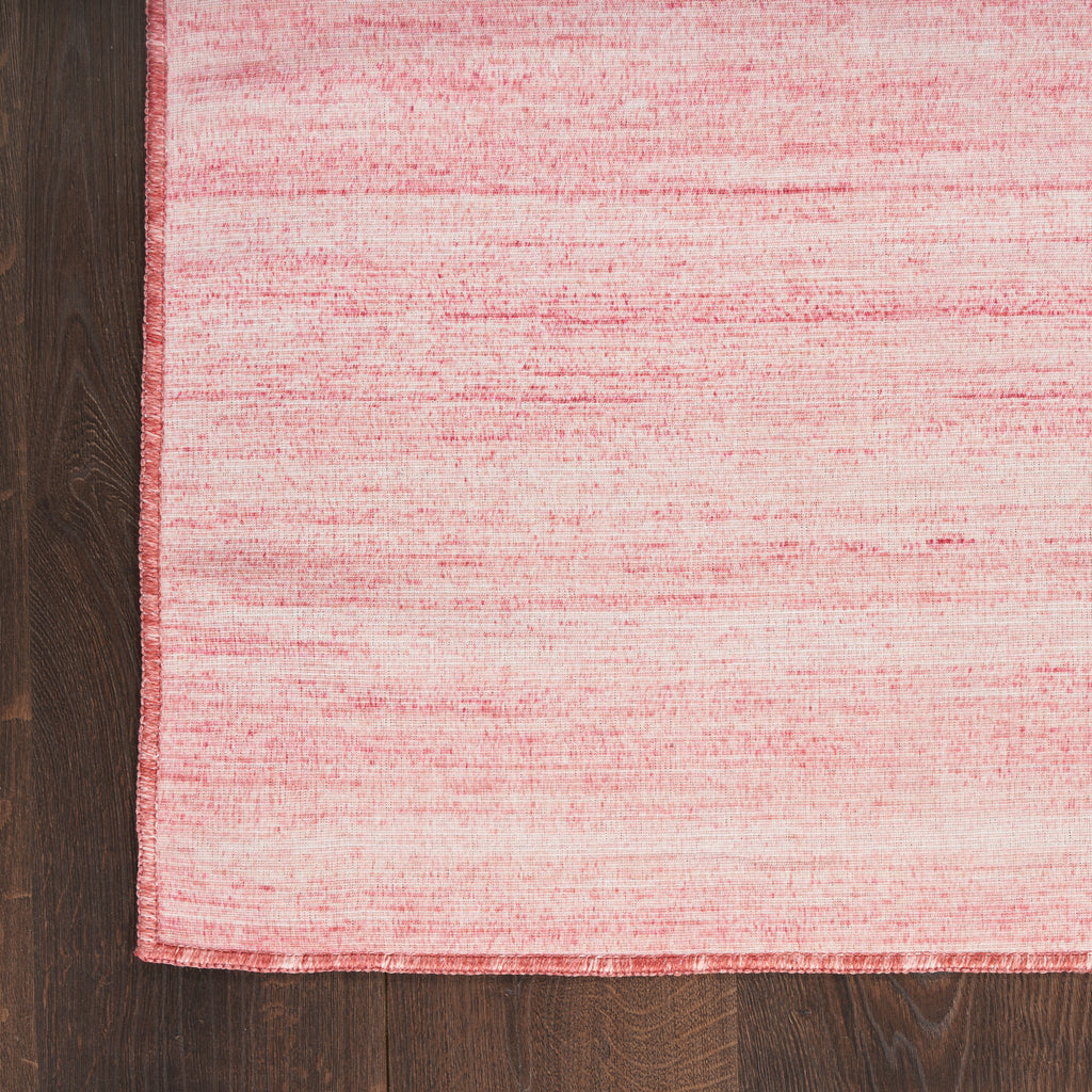 nourison washable essentials wae01 pink rug