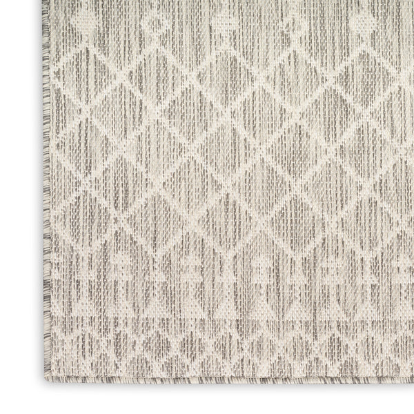 nourison positano pos02 light grey rug