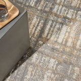 nourison ck005 enchanting ech05 grey ivory rug
