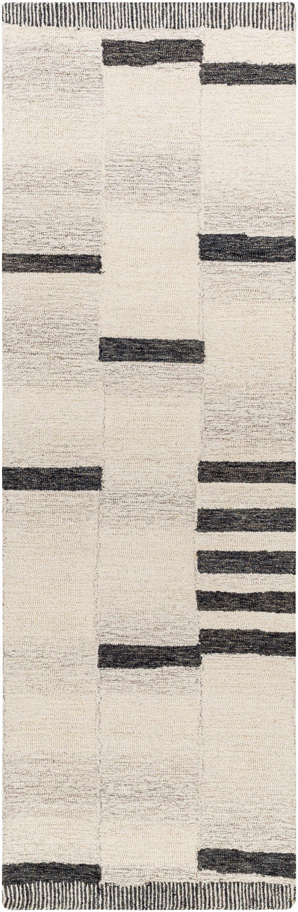 Hauteloom Aibonito AIB Charcoal Hand Tufted Wool Rug