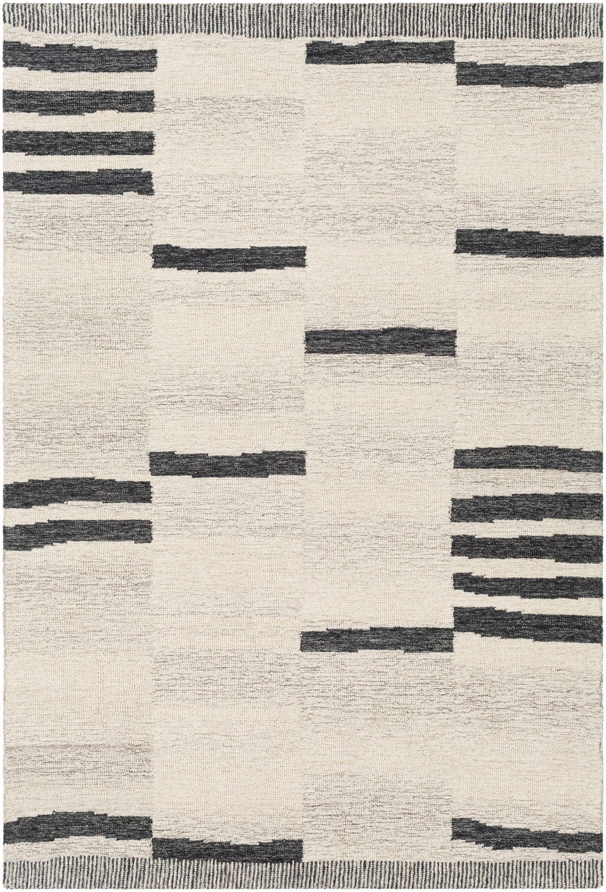 Hauteloom Aibonito AIB Charcoal Hand Tufted Wool Rug