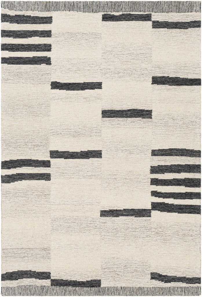 Hauteloom Aibonito AIB Charcoal Hand Tufted Wool Rug