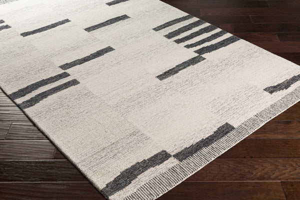 Hauteloom Aibonito AIB Charcoal Hand Tufted Wool Rug