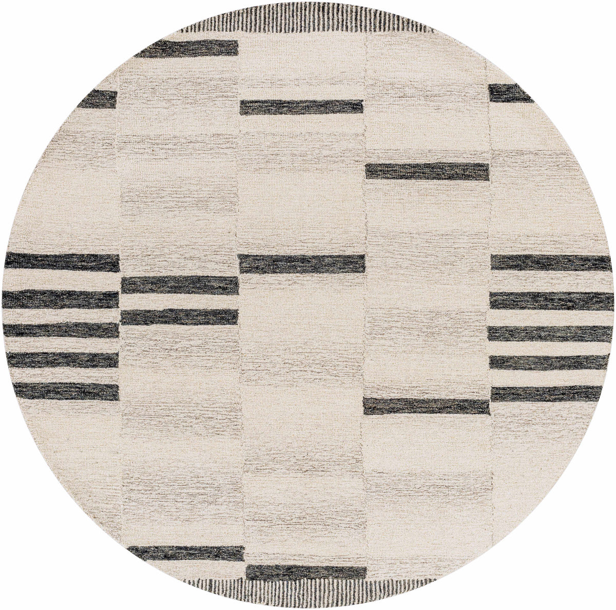 Hauteloom Aibonito AIB Charcoal Hand Tufted Wool Rug