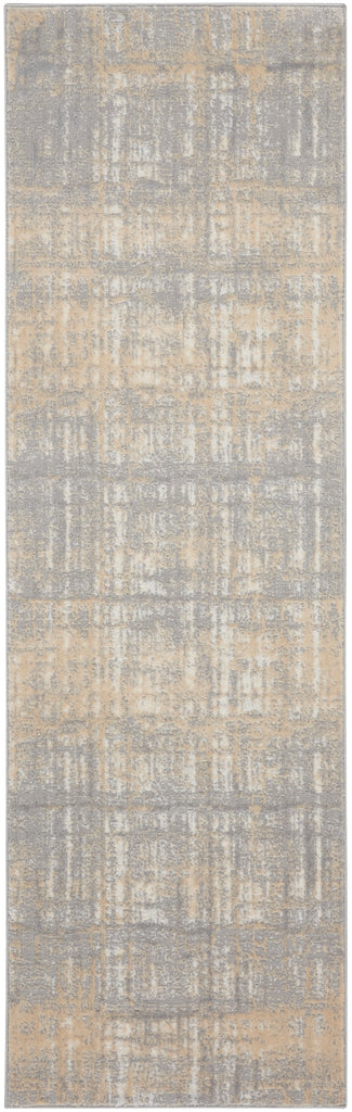 nourison ck005 enchanting ech05 grey ivory rug