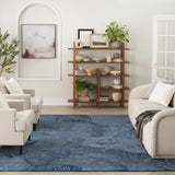 nourison avra avr01 blue rug