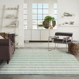 nourison positano pos03 blue green ivory rug