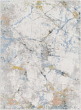 Hauteloom Ajamu AJAM Ivory Machine Made Polyester Rug
