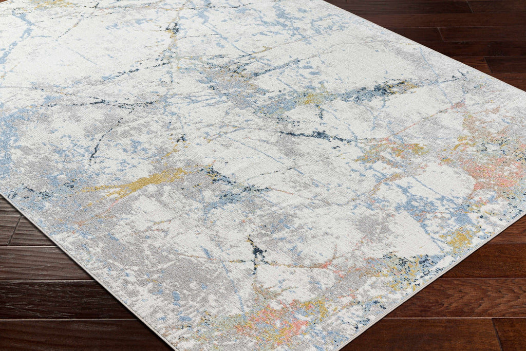 Hauteloom Ajamu AJAM Ivory Machine Made Polyester Rug