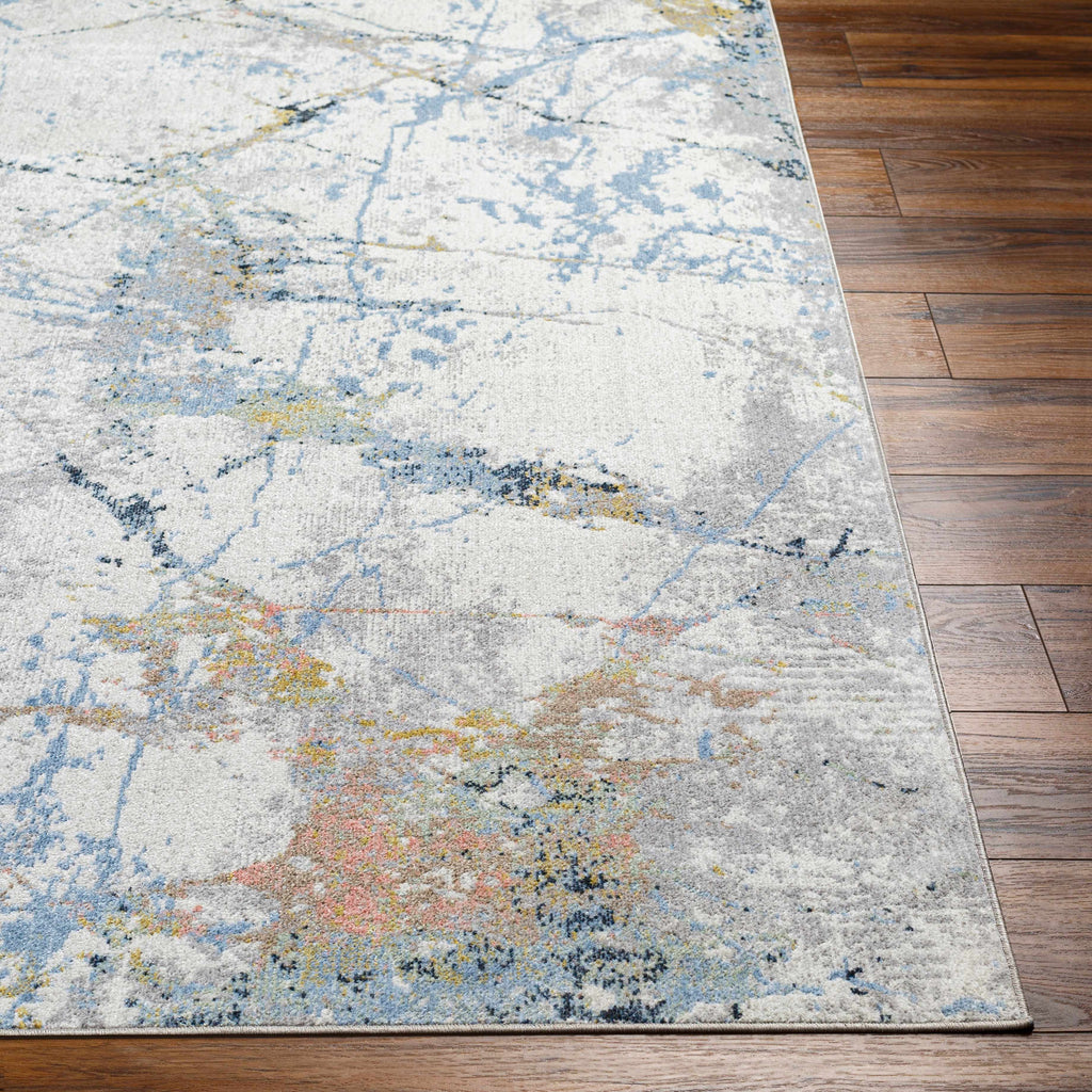 Hauteloom Ajamu AJAM Ivory Machine Made Polyester Rug