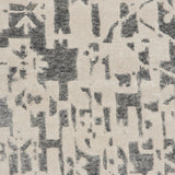 nourison silk shadows sha19 ivory grey rug