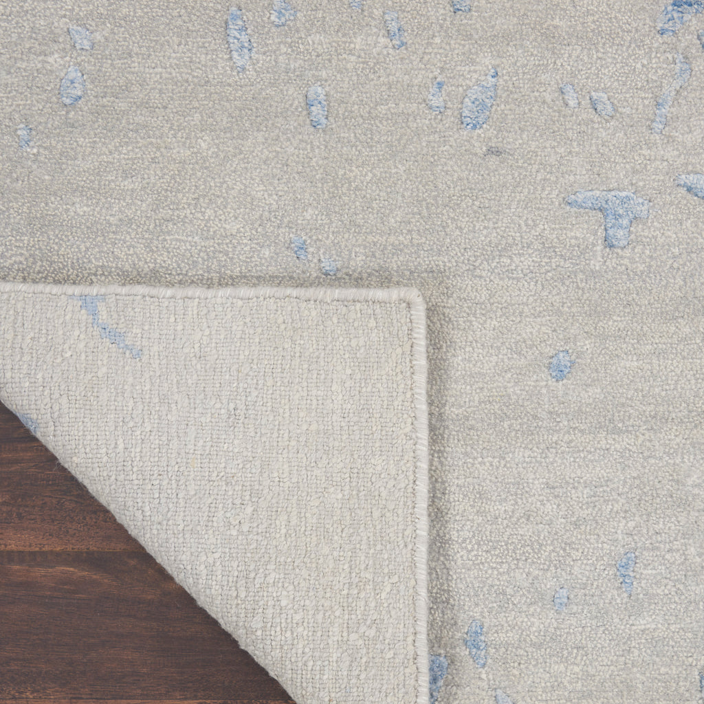 nourison silk shadows sha18 grey blue rug