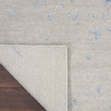 nourison silk shadows sha18 grey blue rug
