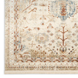 nourison pardis prd01 ivory rust rug