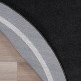 nourison nourison essentials nre02 black ivory rug