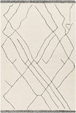 Hauteloom ALAC Black Hand Tufted Wool Rug
