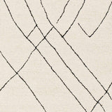 Hauteloom ALAC Black Hand Tufted Wool Rug