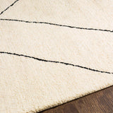 Hauteloom ALAC Black Hand Tufted Wool Rug