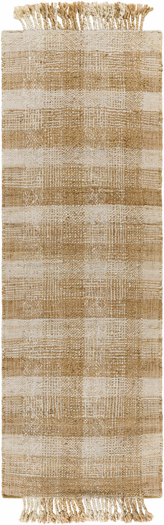 Hauteloom Alara ALAR Tan Woven/Flatwoven Jute Rug